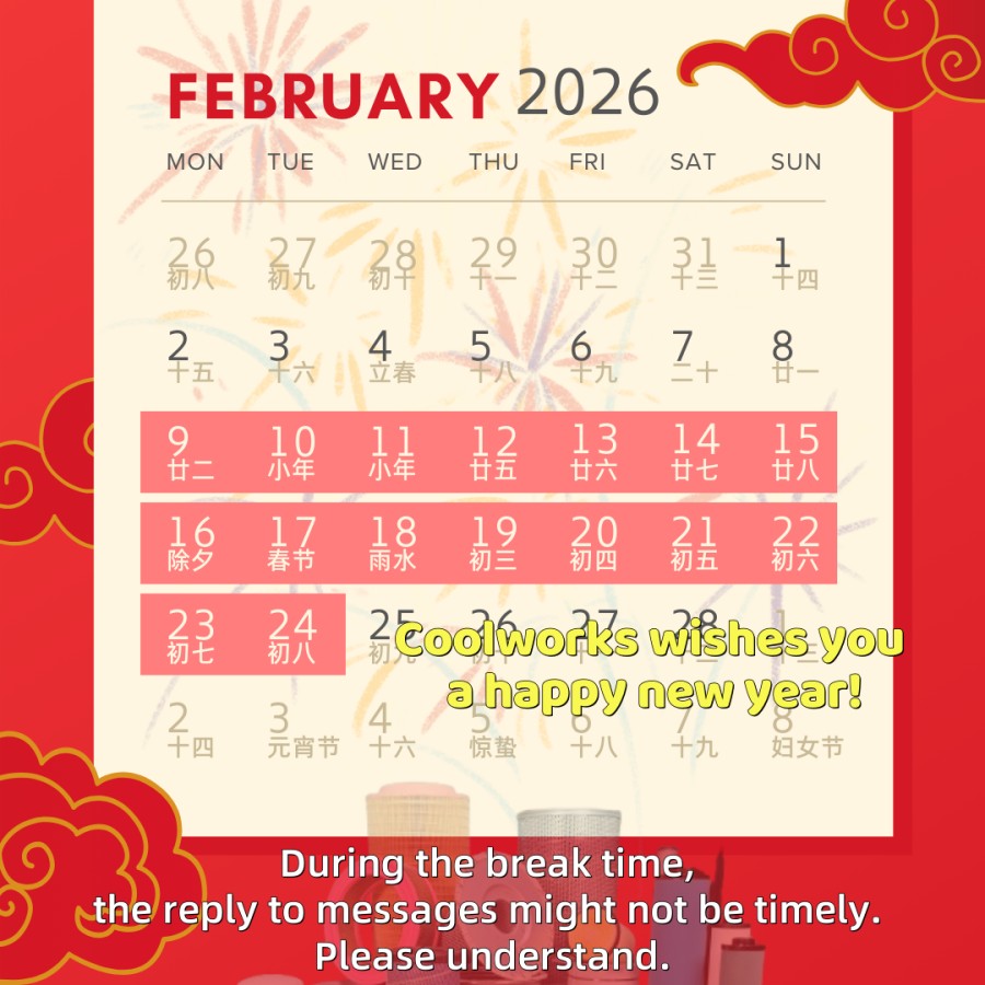 Notis Cuti Festival Musim Bunga Coolworks