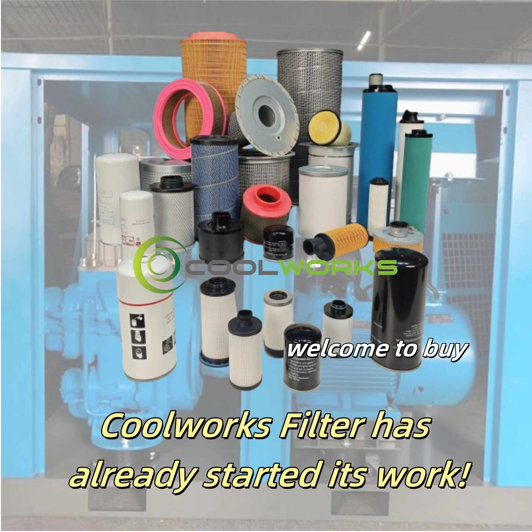 Coolworks Filter has already started its work!